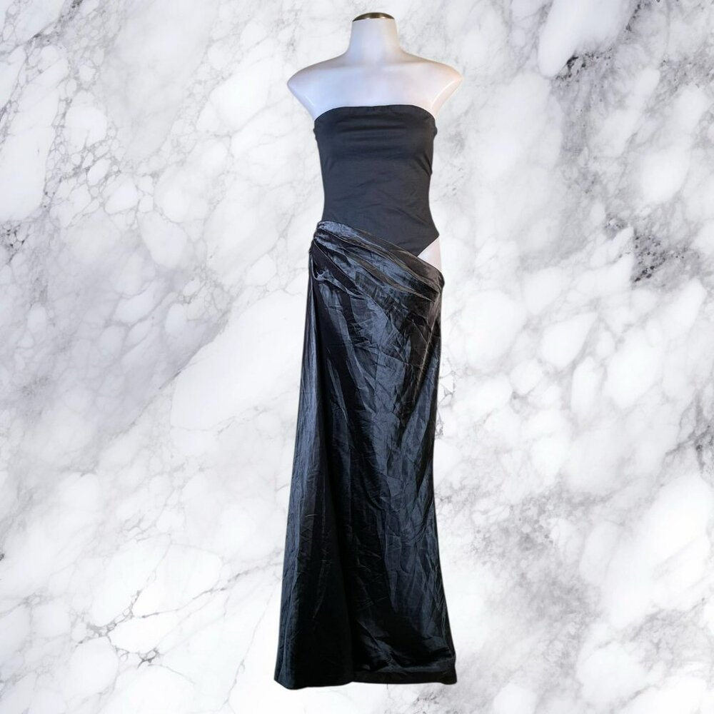 ALL THE WAYS Carrie Maxi Dress in Black - Picture 2 of 12